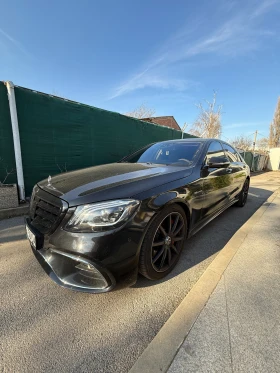 Mercedes-Benz S 63 AMG 4х4/Long/Designo/Carbon/HeadUp/Panorama/TV/Leasing, снимка 12 - Автомобили и джипове - 53666646