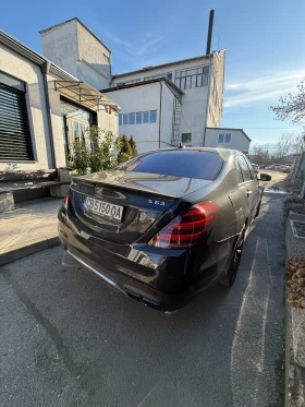 Mercedes-Benz S 63 AMG 4х4/Long/Designo/Carbon/HeadUp/Panorama/TV/Leasing, снимка 3 - Автомобили и джипове - 53666646