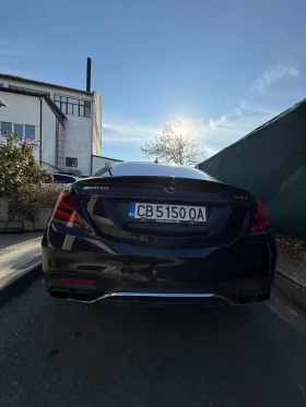 Mercedes-Benz S 63 AMG 4х4/Long/Designo/Carbon/HeadUp/Panorama/TV/Leasing, снимка 5 - Автомобили и джипове - 53666646