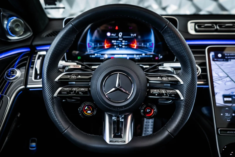 Mercedes-Benz S 63 AMG E Performance L* Headup* Carbon* Ceramic* NightP* , снимка 9 - Автомобили и джипове - 51189204