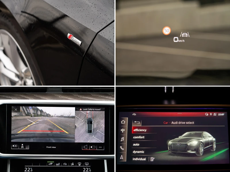Audi A7 50 TFSIe Quattro/Laser/S-line/B&O/360, снимка 13 - Автомобили и джипове - 53289696