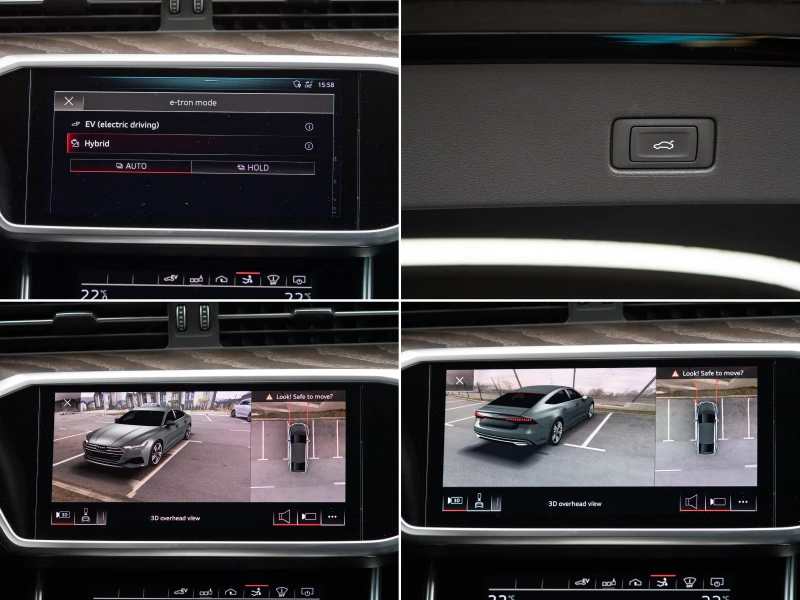 Audi A7 50 TFSIe Quattro/Laser/S-line/B&O/360, снимка 9 - Автомобили и джипове - 53289696