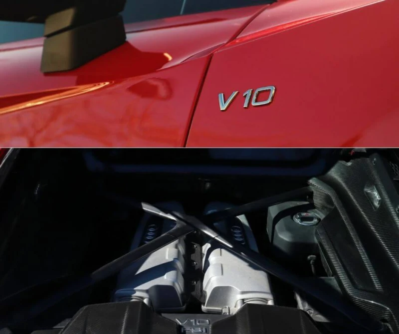 Audi R8 5.2FSI/PERFORMANCE/Carbon/Камера/Bang&Olufsen, снимка 17 - Автомобили и джипове - 53565241