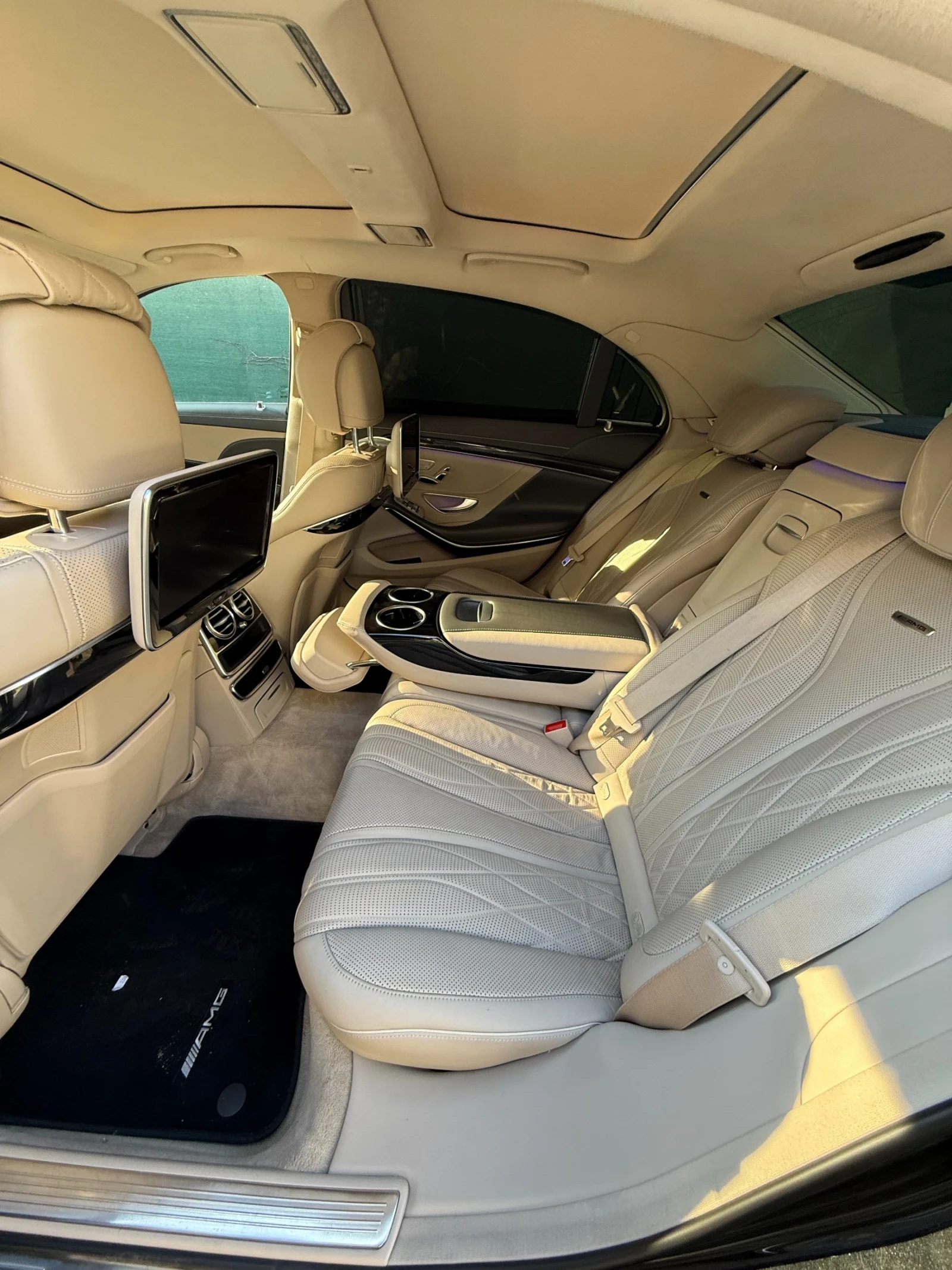 Mercedes-Benz S 63 AMG 4�4/Long/Designo/Carbon/HeadUp/Panorama/TV/Leasing | Mobile.bg � ����������� 14