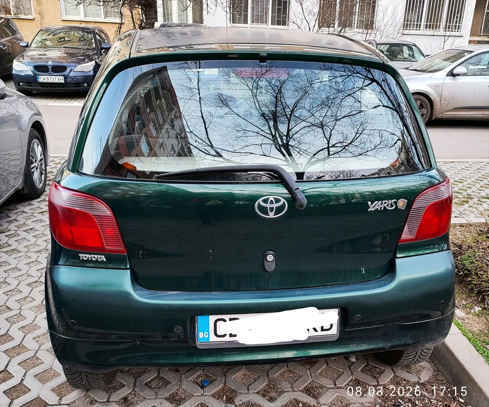 Toyota Yaris 1.0, снимка 4 - Автомобили и джипове - 53856823