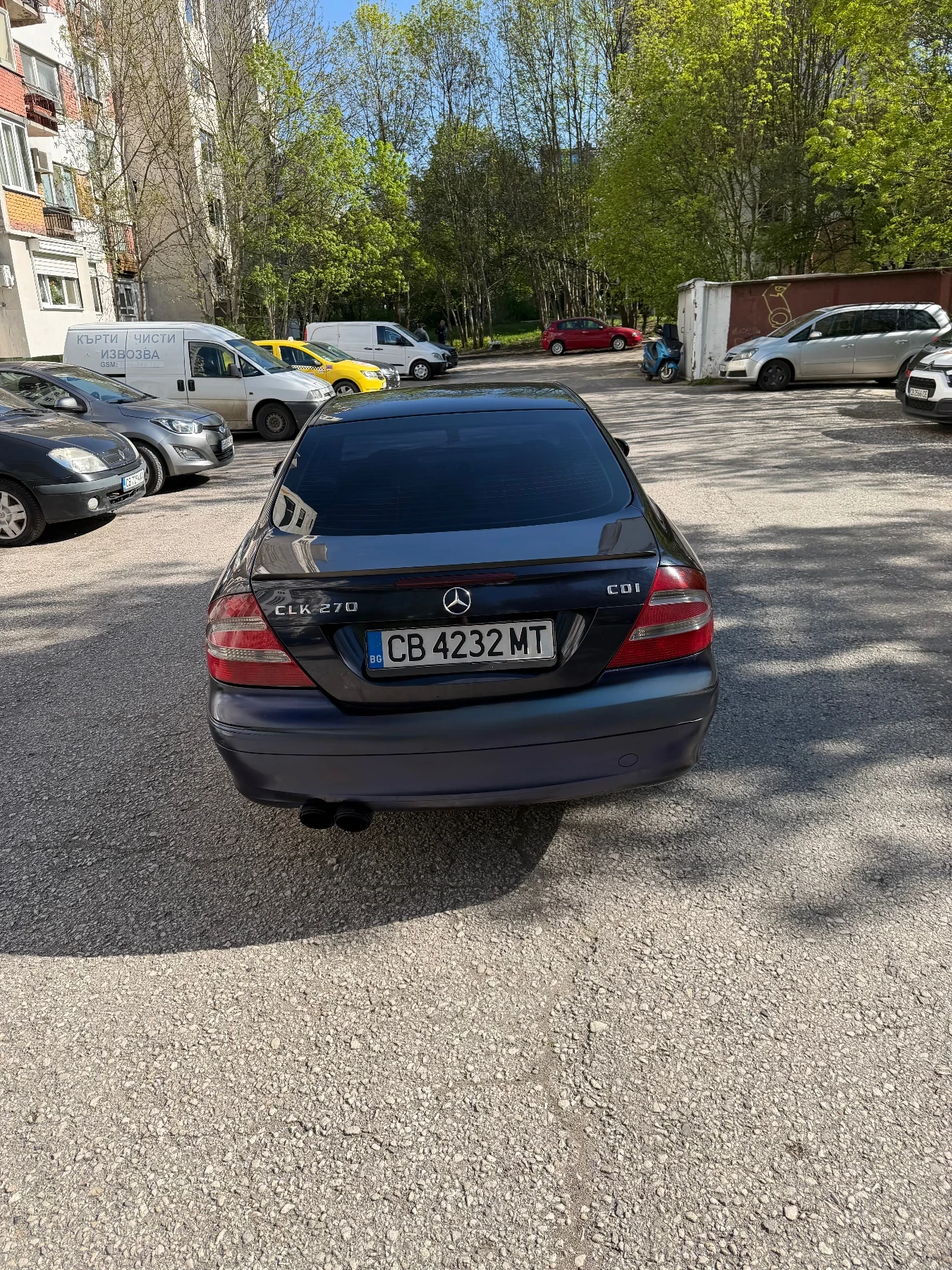 Mercedes-Benz CLK 2.7 Авангард, снимка 4 - Автомобили и джипове - 54496565