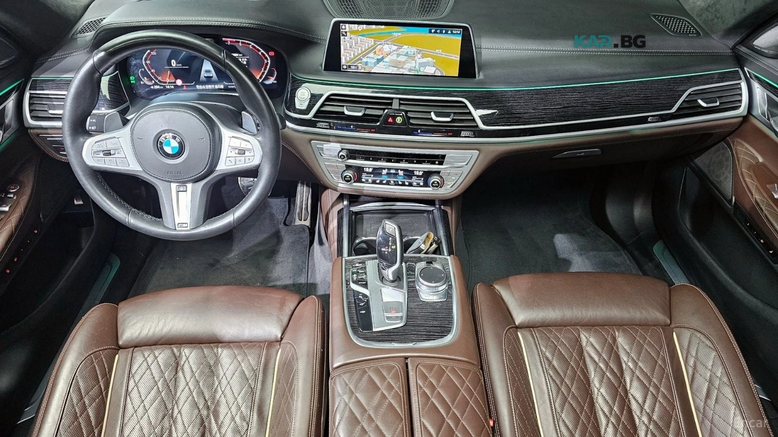 BMW 740 Li* XDRIVE* MSPORT* DISTRONIC* 360* ОБДУХВАНЕ* , снимка 5 - Автомобили и джипове - 55832182