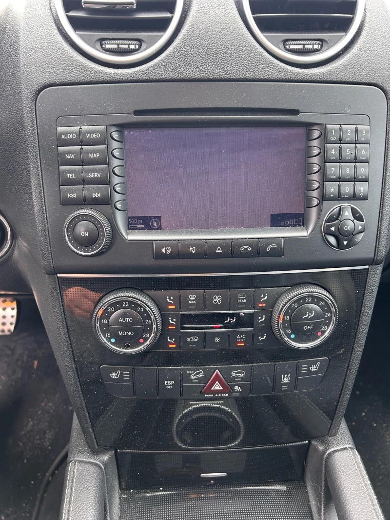 Mercedes-Benz ML 500 4MATIC AVTOMAT/KOJA/NAVI EURO 4, снимка 16 - Автомобили и джипове - 52211763