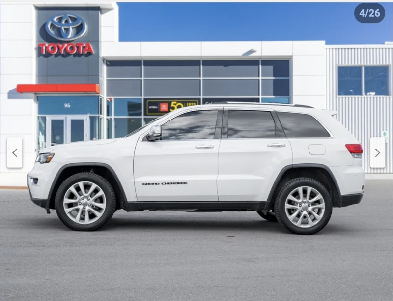 Jeep Grand cherokee LIMITED* 3.6* V6* 8ZF* ПОДГРЕВ* КАМЕРА* КЕЙЛЕС, снимка 3 - Автомобили и джипове - 52936415