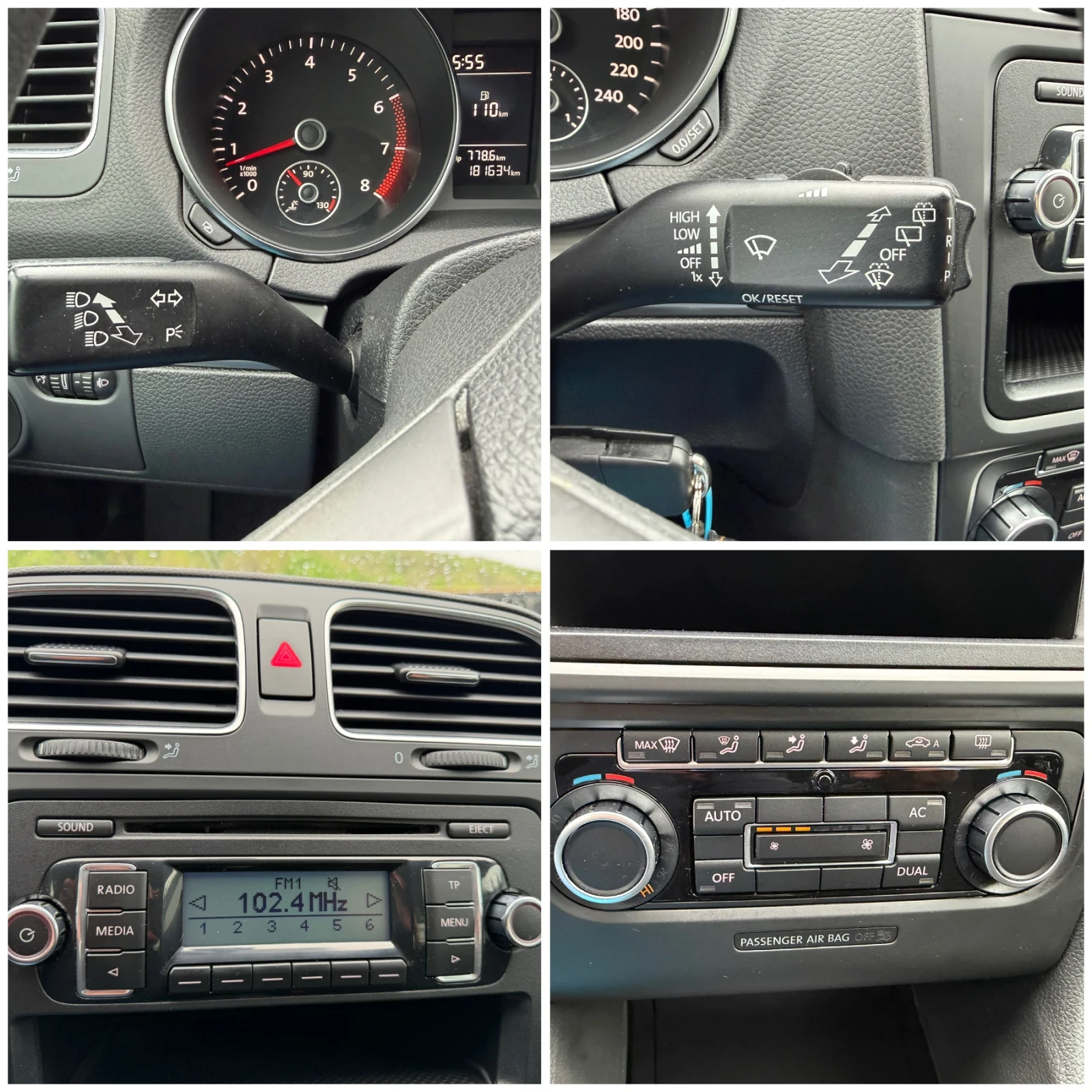 VW Golf 1.6I* 102k.c.* UNIKAT* REALNI KM* , снимка 13 - Автомобили и джипове - 54478453