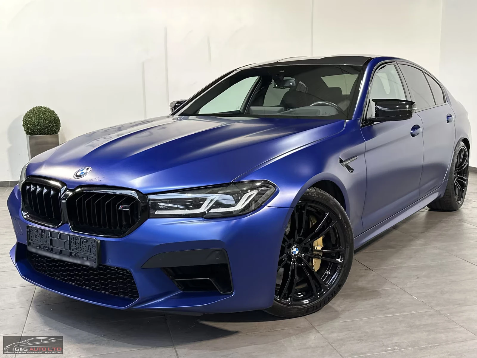BMW M5 COMPETITION/530HP/CERAMIC/MATT/CAM/LED/458z