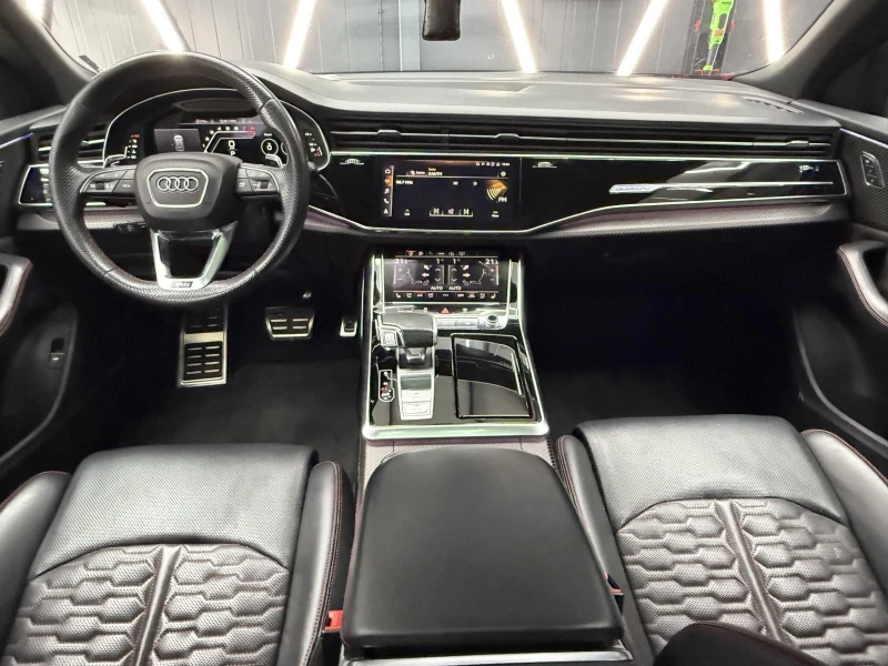 Audi RSQ8 CERAMIC/CARBON/B&Q/MATRIX/PANO, снимка 14 - Автомобили и джипове - 52432559