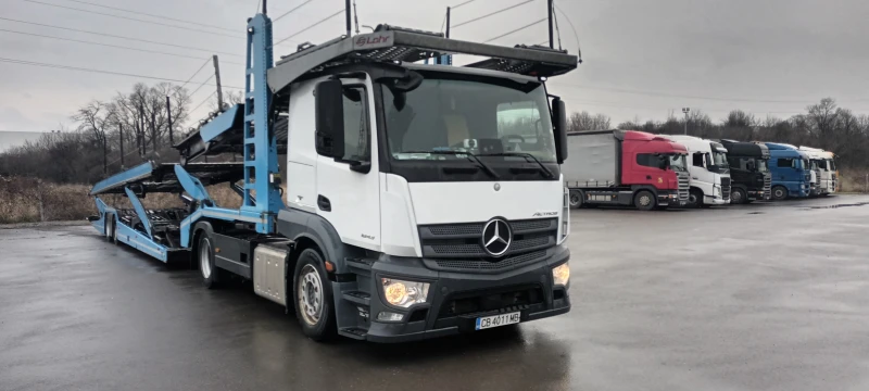 Mercedes-Benz 1843 Композиция Mercedes Actros 1843 + Lohr 2.53 WXS, снимка 2 - Камиони - 48825292