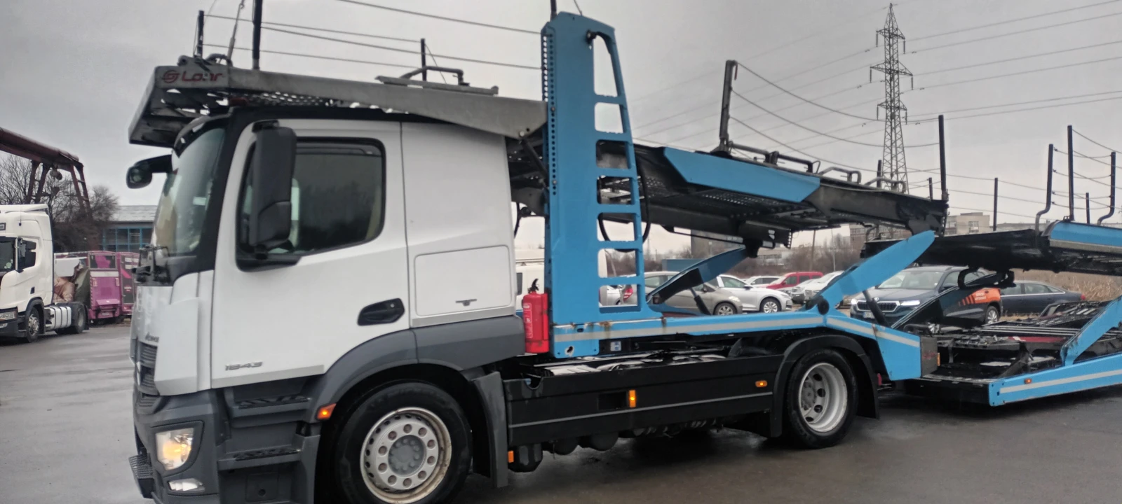 Mercedes-Benz 1843 Композиция Mercedes Actros 1843 + Lohr 2.53 WXS - изображение 9