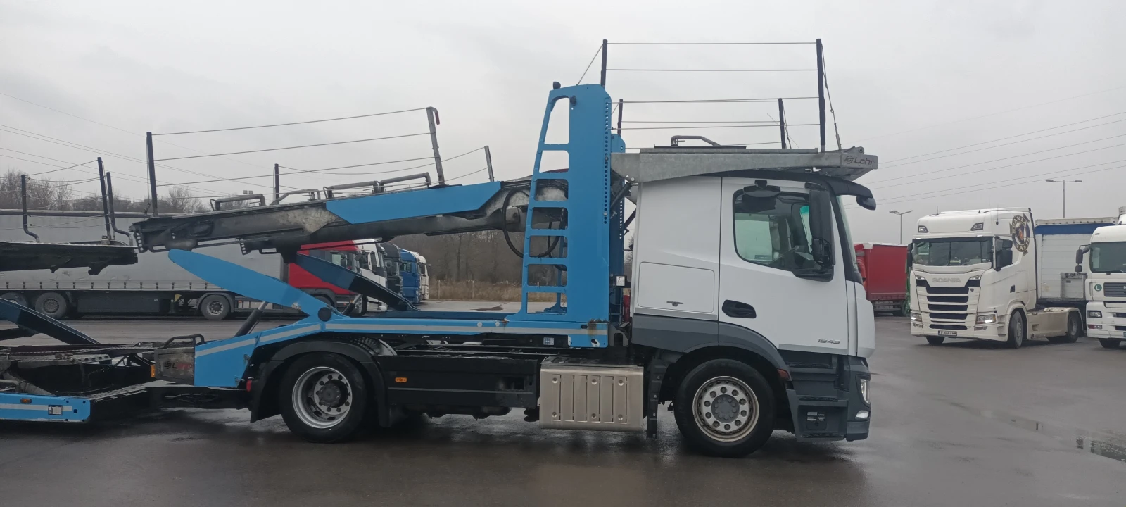 Mercedes-Benz 1843 Композиция Mercedes Actros 1843 + Lohr 2.53 WXS - изображение 3
