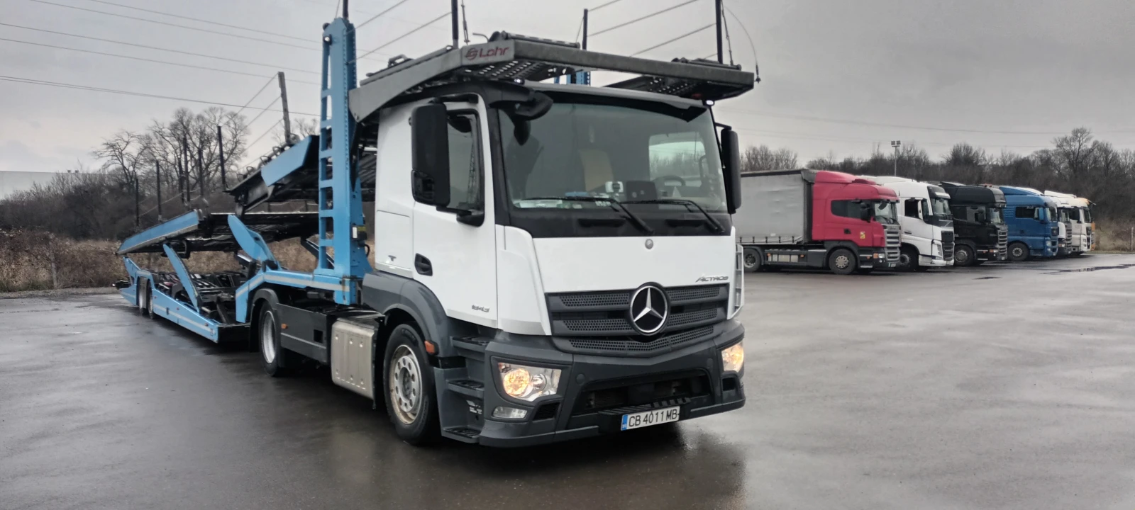 Mercedes-Benz 1843 Композиция Mercedes Actros 1843 + Lohr 2.53 WXS - изображение 2