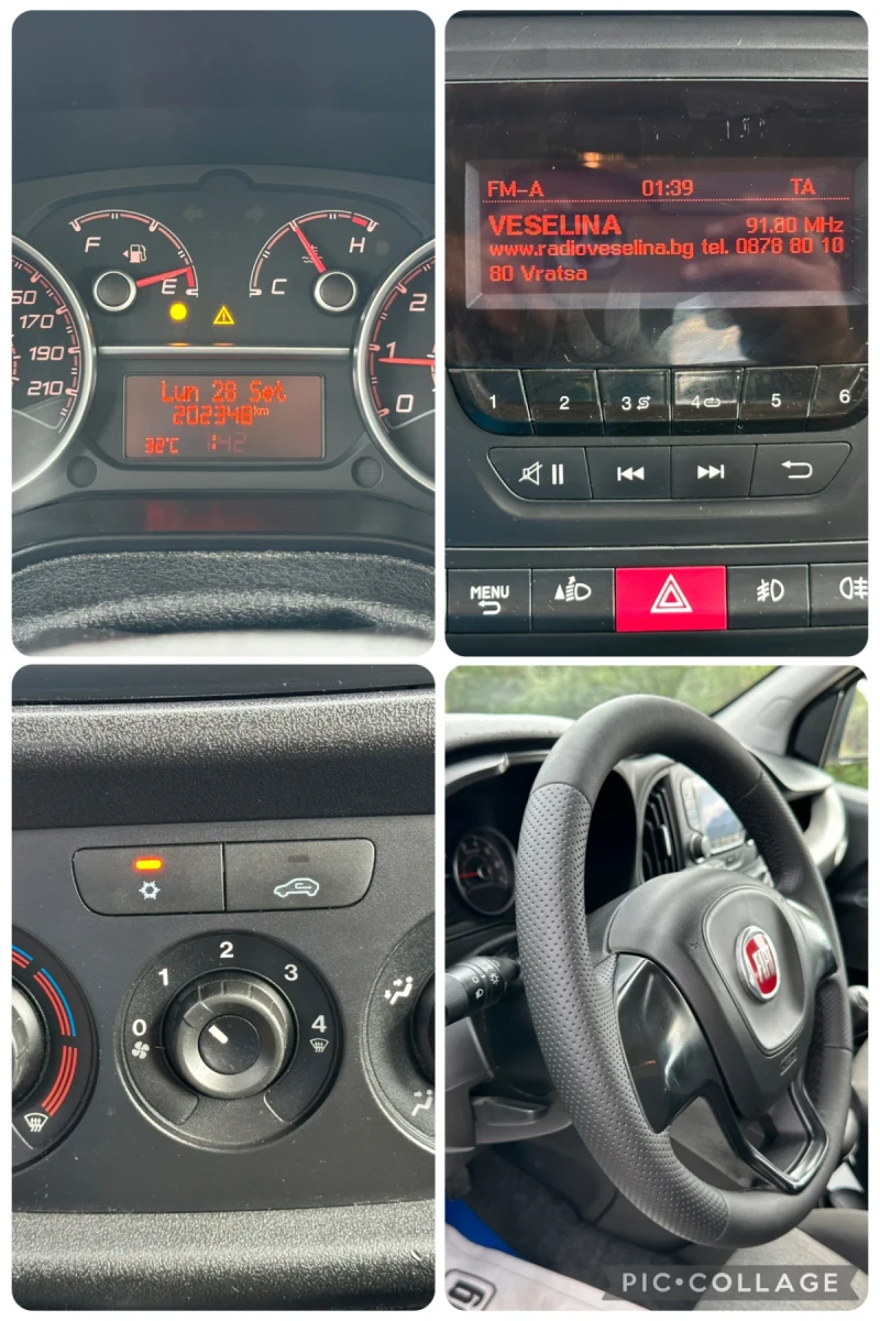 Fiat Doblo 1.3m-jet 90к.с, снимка 14 - Автомобили и джипове - 51676043