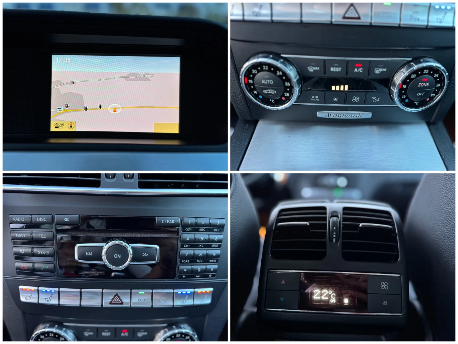 Mercedes-Benz C 220 CDI= BLUEEFFICIENCY= AVANTGARDE= ����������/������ | Mobile.bg � ����������� 16