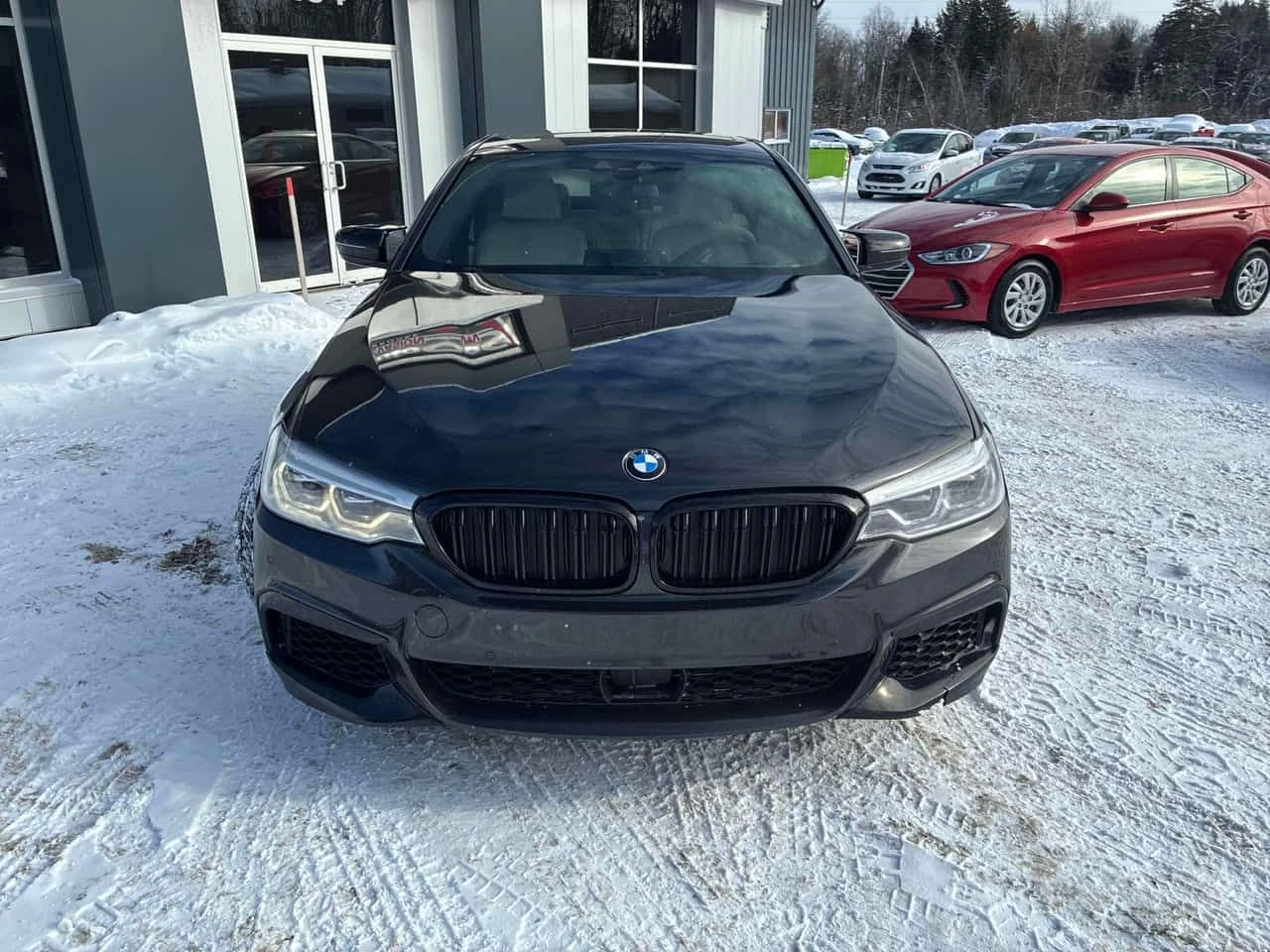 BMW 550 * M550i * ДИСТРОНИК * H/K * ШИБИДАХ * ПОДГРЕВИ - изображение 6