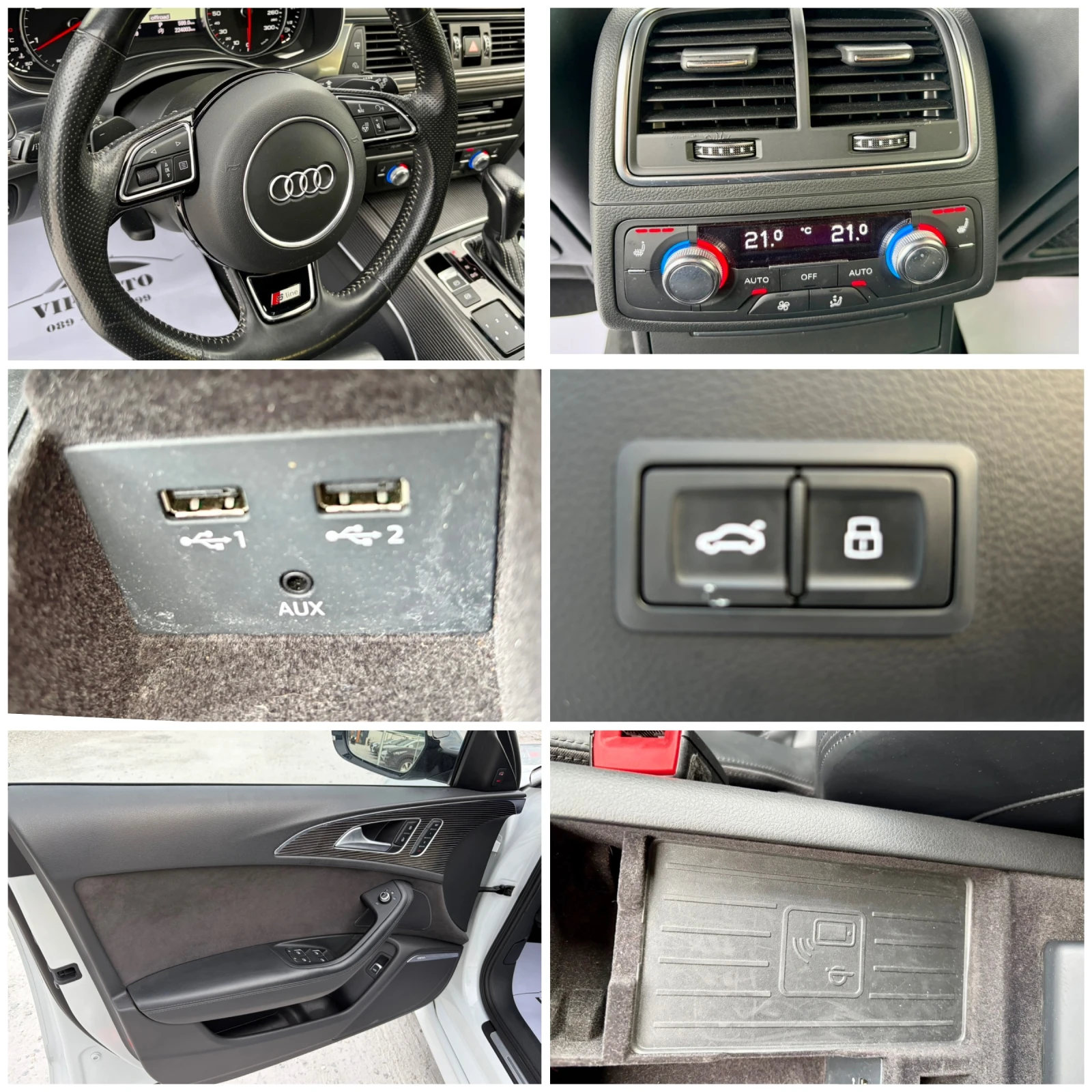 Audi A6 COMPETITION 3.0BiTDI QUATTRO 326к 8ZF TOP FULL, снимка 17 - Автомобили и джипове - 55332309