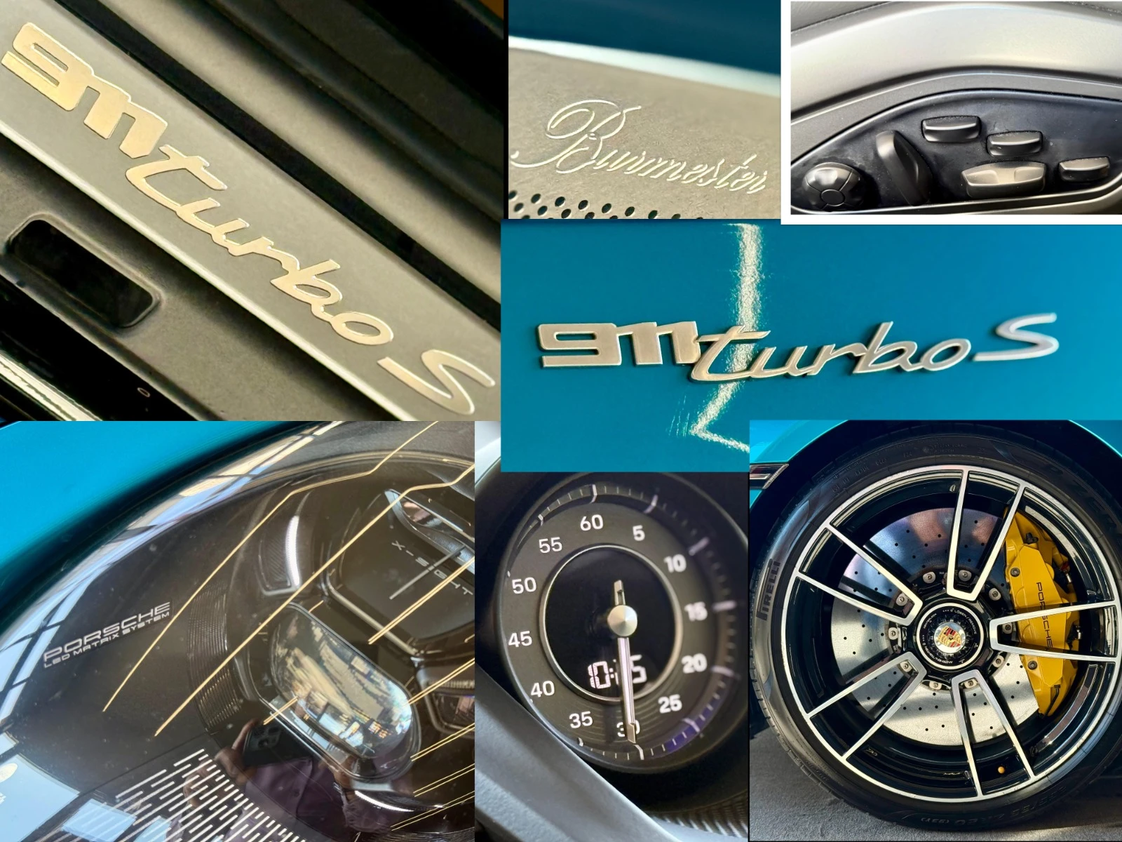 Porsche 911 Turbo S* Ceramic* Burm3D* SportChro* ЛИЗИНГ, снимка 16 - Автомобили и джипове - 56734478