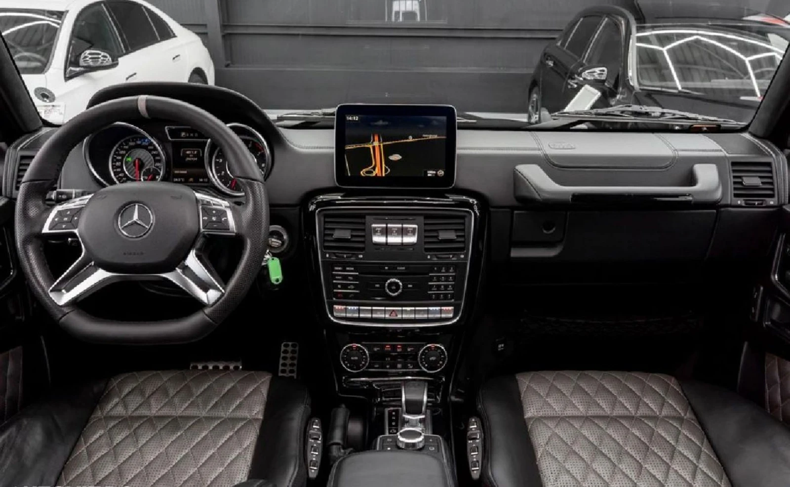 Mercedes-Benz G 63 AMG ������� ���� G63 AMG FACE* 3xTV* CAM* Heat+ Vent | Mobile.bg � ����������� 4