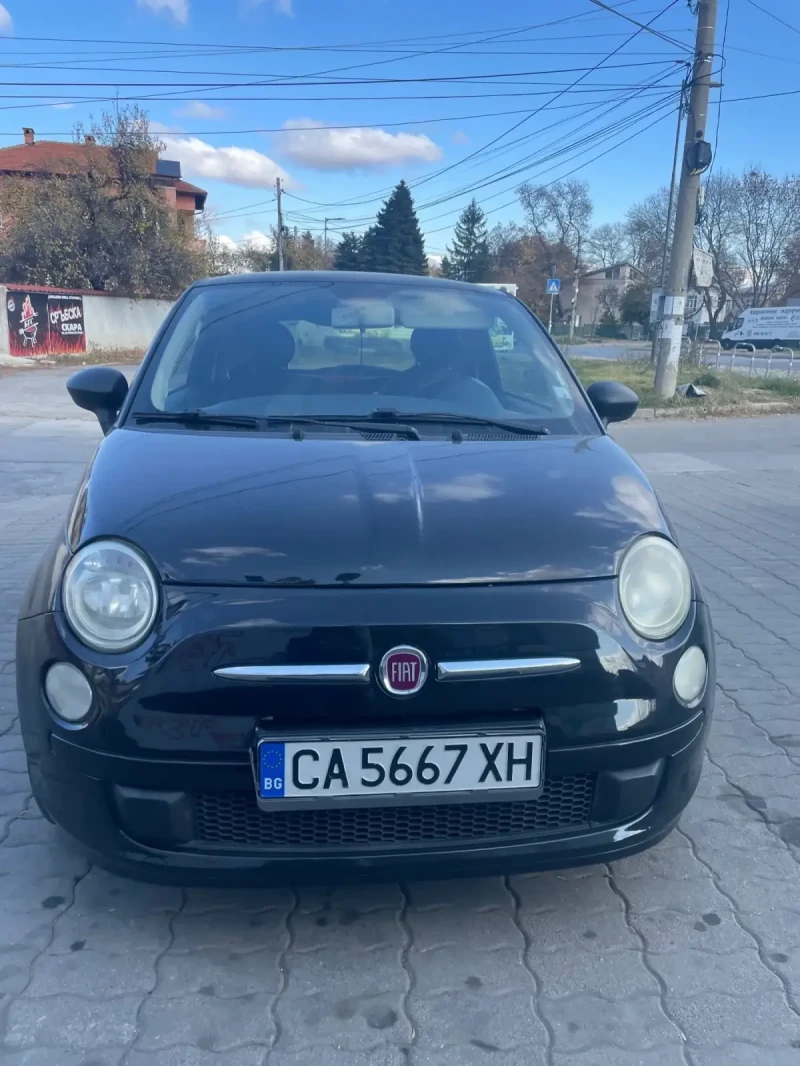 Fiat 500, снимка 1 - Автомобили и джипове - 47925876