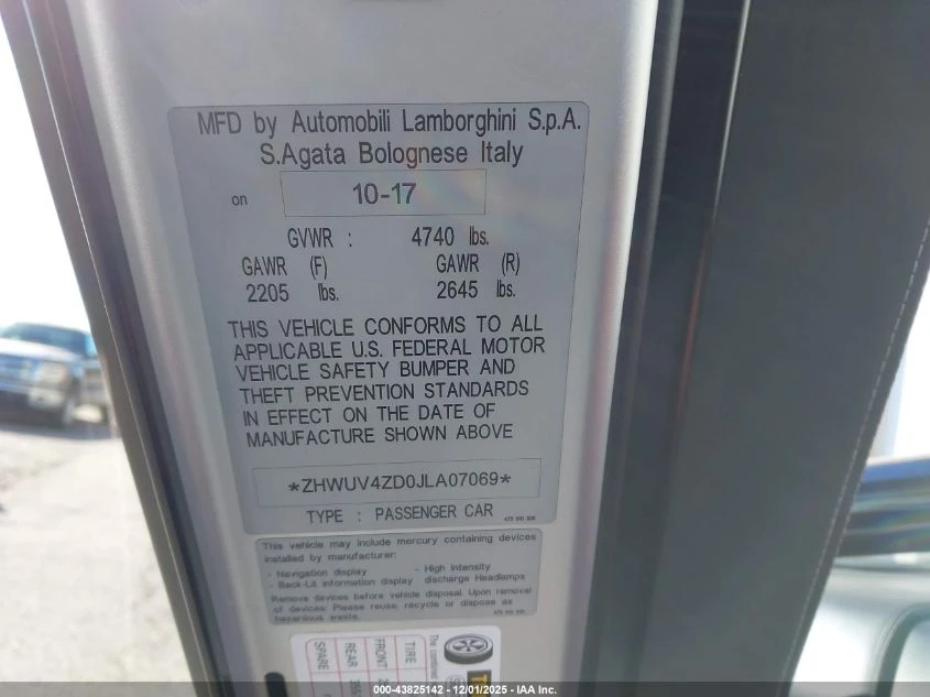 Lamborghini Aventador 6.5L V-12 DOHC, VVT, 729HP All Wheel Drive - изображение 9
