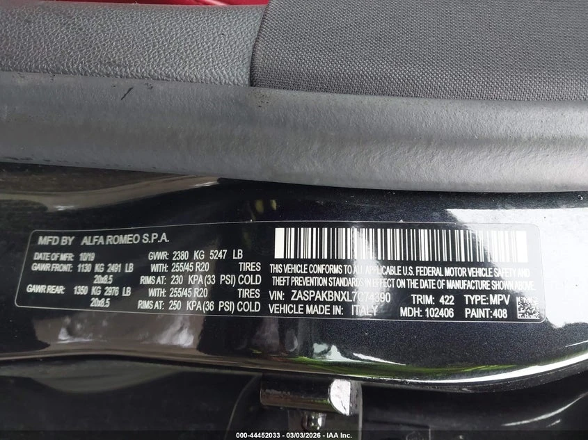 Alfa Romeo Stelvio 2.0l Ti Sport Awd, снимка 9 - Автомобили и джипове - 54185605