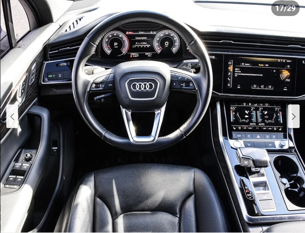 Audi Q7 MATRIX* ДИГИТАЛНО* ТАБЛО* 360КАМЕРА* КЕЙЛЕС - изображение 8