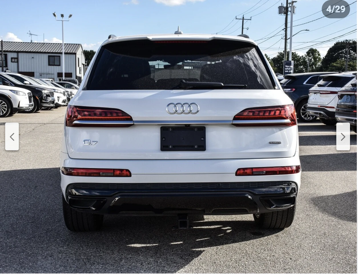 Audi Q7 MATRIX* ДИГИТАЛНО* ТАБЛО* 360КАМЕРА* КЕЙЛЕС - изображение 6
