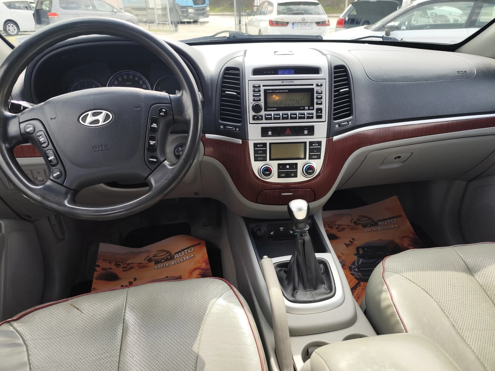 Hyundai Santa fe 2.2CRDi* 4X4* КОЖА* ПОДГРЕВ* , снимка 8 - Автомобили и джипове - 54148444