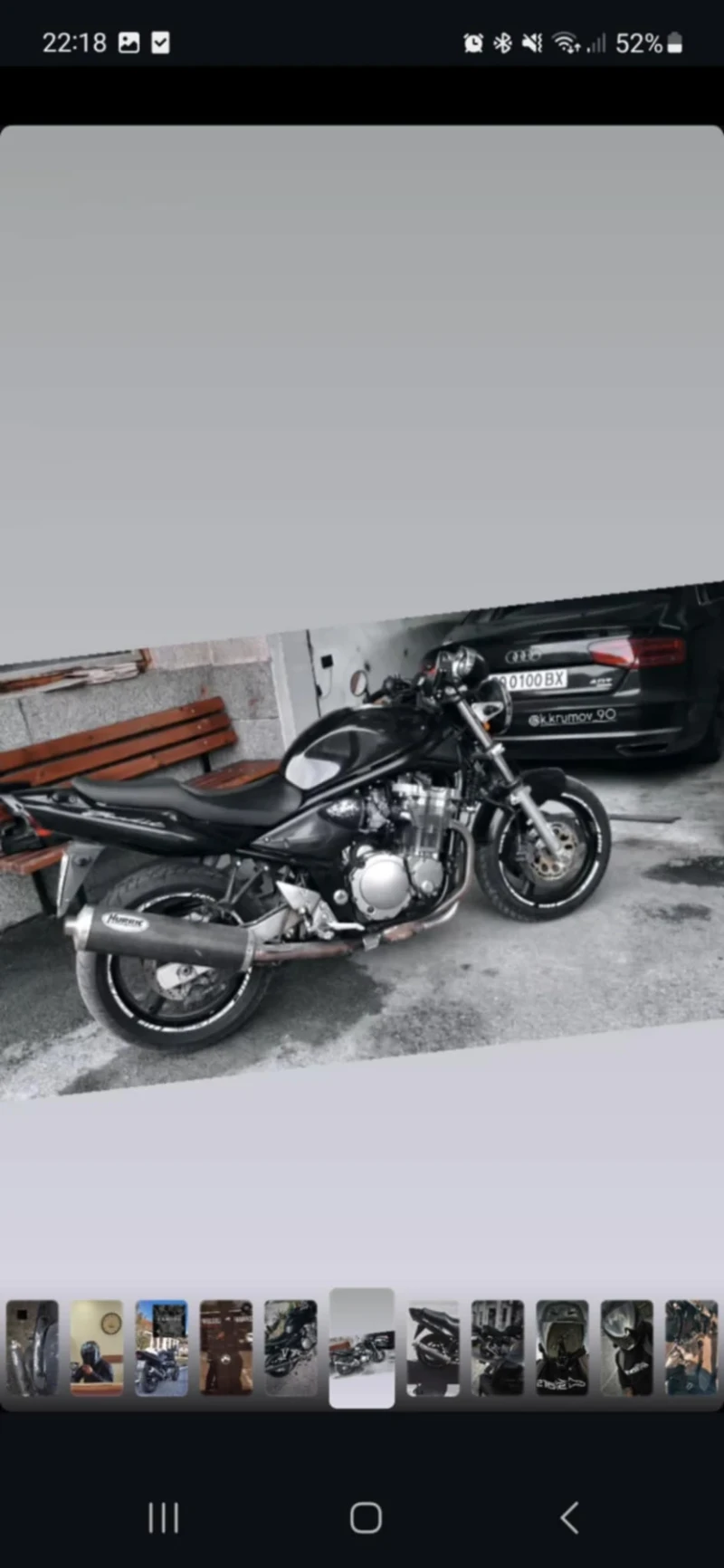 Suzuki Bandit Ауспух и Лед фар, снимка 2 - Мотоциклети и мототехника - 53539321