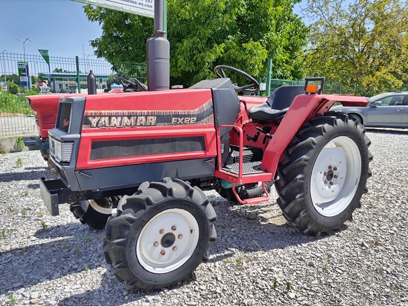 Трактор Yanmar FX22 22к.с. 4WD ДЖЕЙ ТРЕЙДИНГ, снимка 3 - Селскостопанска техника - 47082162