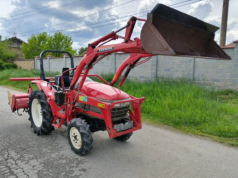 Трактор Yanmar F165 16к.с. 4WD с фреза ДЖЕЙ ТРЕЙДИНГ, снимка 7 - Селскостопанска техника - 47082162