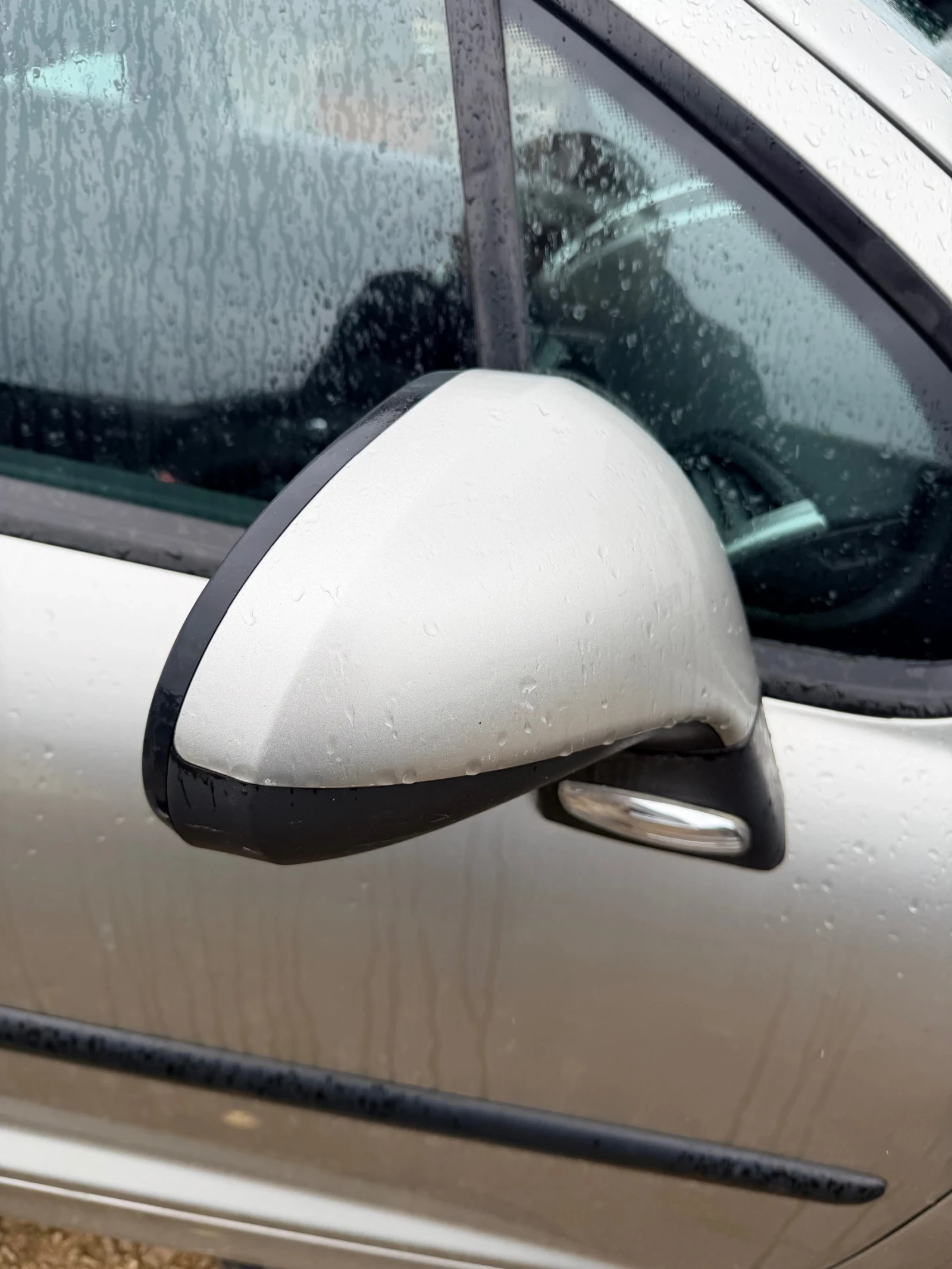 Дясно огледало Електрическо PEUGEOT 207 Сив цвят