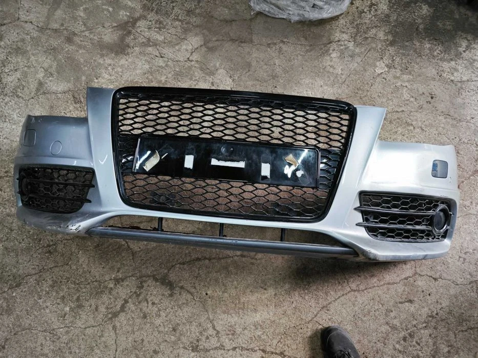 Оборудвана предна броня Audi A4 B8 8K S-line RS ршетка отвори за партр 8K0807065