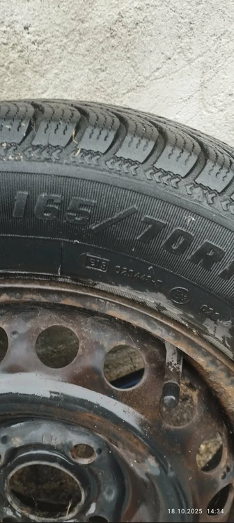 Гуми с джанти Sava 165/70R13, снимка 4 - Гуми и джанти - 54371434