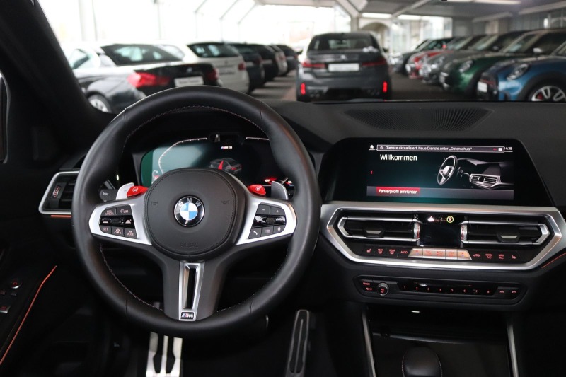 BMW M3 Competition*LASER*Harman/Kardon*ShadowLine*ГАРАН, снимка 11 - Автомобили и джипове - 46275111