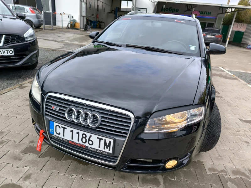 Audi A4 2, 0ТDi-140k.c.6 ck.S-Laine, KOЖА, BC.ПЛАТЕНО!, снимка 1 - Автомобили и джипове - 47980781