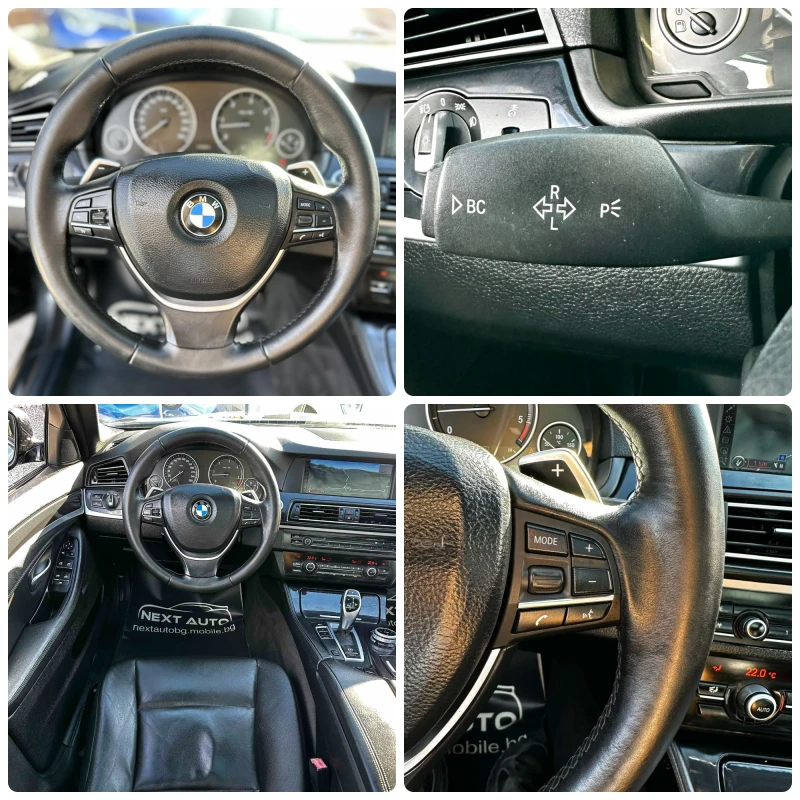 BMW 535 3.0D 299HP M PACK PANO NAVI КОЖА, снимка 14 - Автомобили и джипове - 52247864