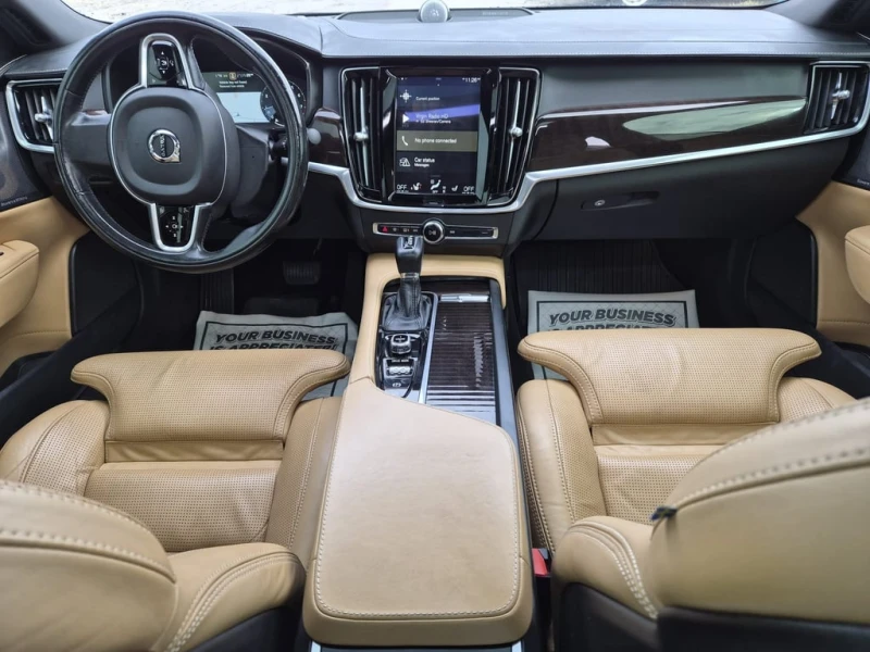 Volvo S90 * T6 Inscription * CARFAX * ЦЕНА ДО БГ, снимка 13 - Автомобили и джипове - 53388427