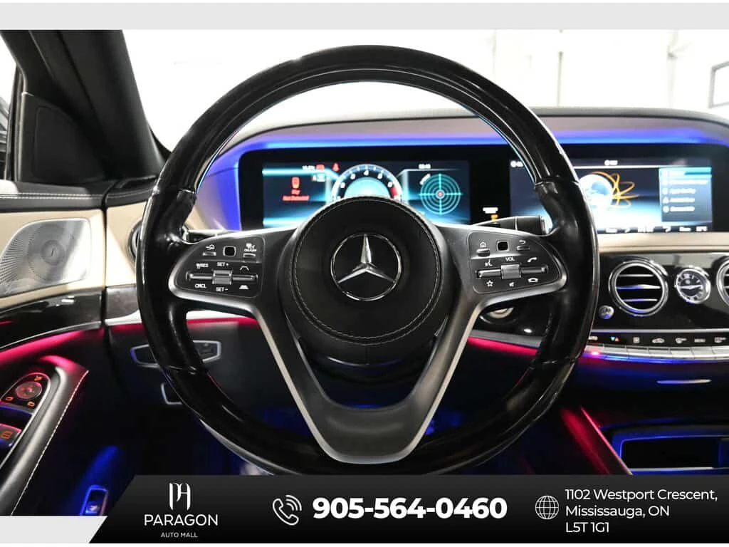 Mercedes-Benz S 560 BURMESTER| 360| PANO| ОБДУХВАНЕ| , снимка 10 - Автомобили и джипове - 53875708