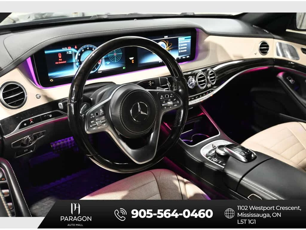 Mercedes-Benz S 560 BURMESTER| 360| PANO| ОБДУХВАНЕ| , снимка 9 - Автомобили и джипове - 53875708