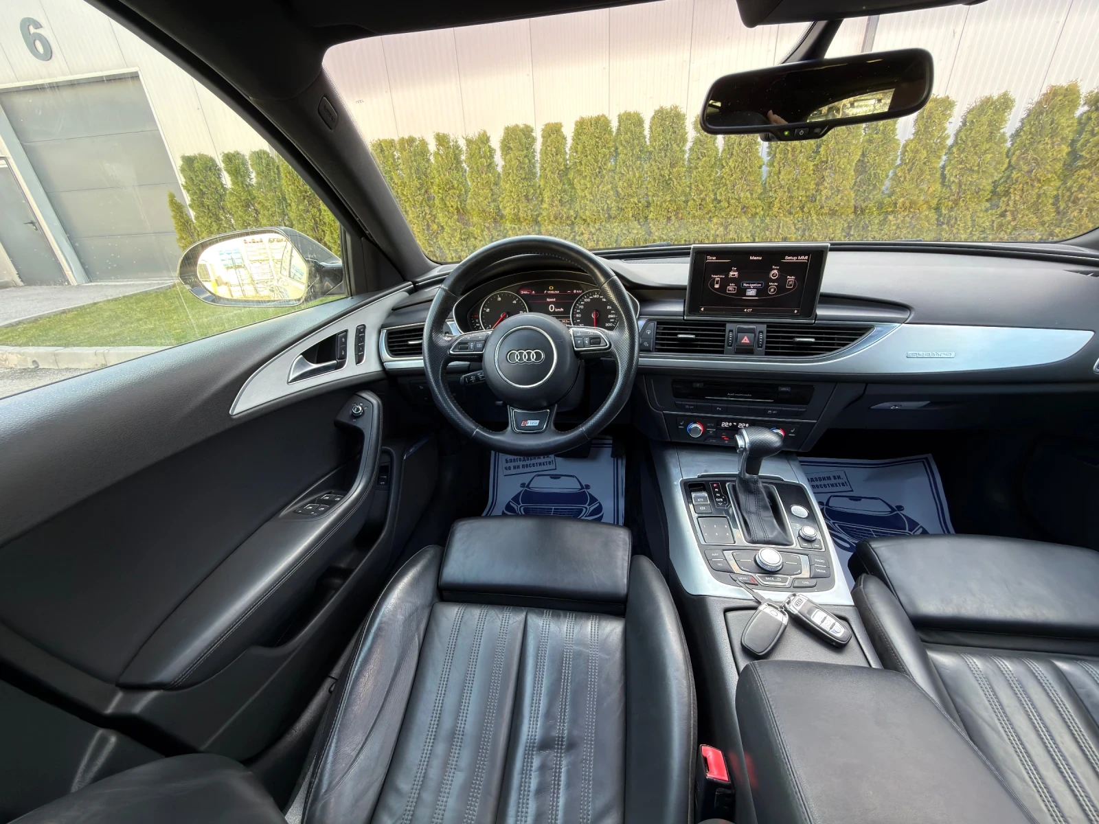 Audi A6 3.0tdi 245k.c* SLine* Matrix* Пано* Bose* ЛИЗИНГ* , снимка 11 - Автомобили и джипове - 53982419