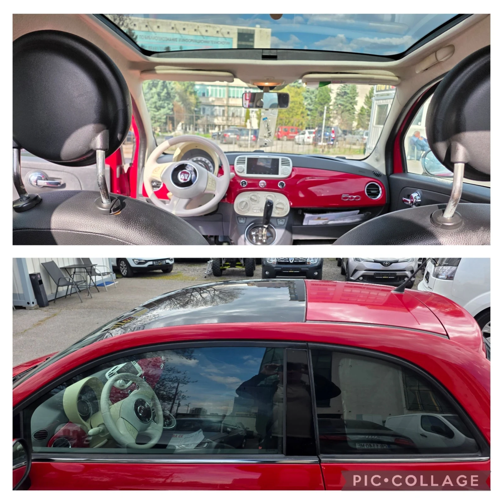 Fiat 500 1.4/���, ���������, ����������, ��������  | Mobile.bg � ����������� 16