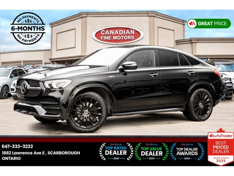Mercedes-Benz GLE 450 AMG 4MATIC COUPE MASSAGE 2023 * CARFAX* 