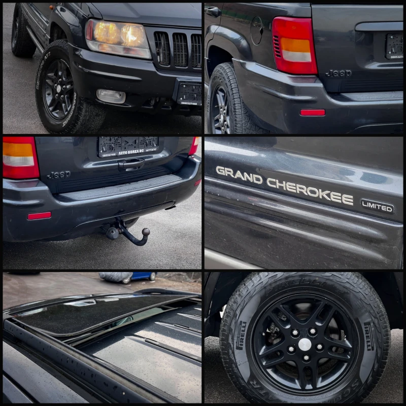 Jeep Grand cherokee 4.7 QUADRA DRIVE , снимка 16 - Автомобили и джипове - 53124632