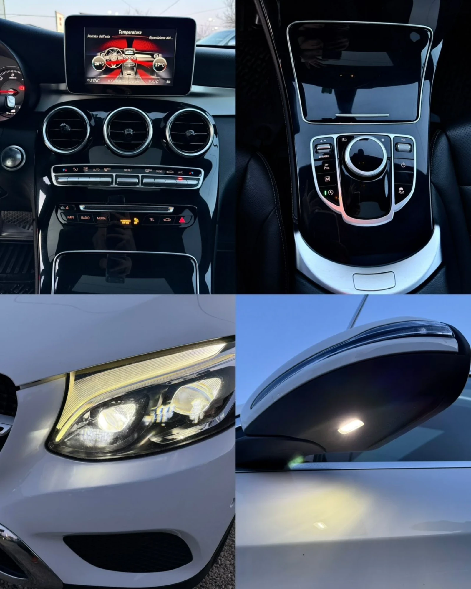 Mercedes-Benz GLC 250 CUPE 4 MATIK  9G ЛИЗИНГ ВИДЕО , снимка 16 - Автомобили и джипове - 54117802