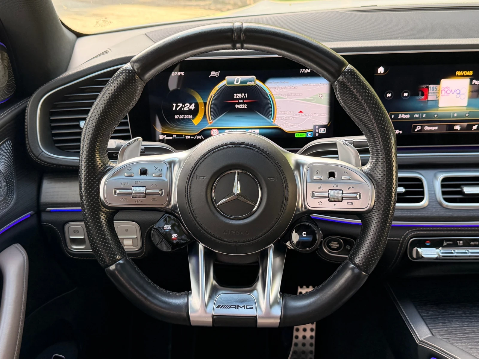 Mercedes-Benz GLS 63 AMG 4-MATIC+ / NIGHT PACKAGE , снимка 13 - Автомобили и джипове - 55190736